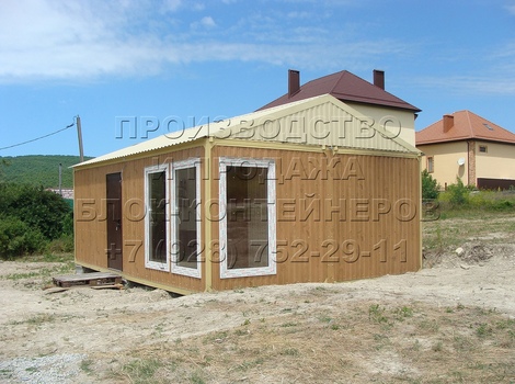 Дом из блок контейнеров в Элисте, фото №10