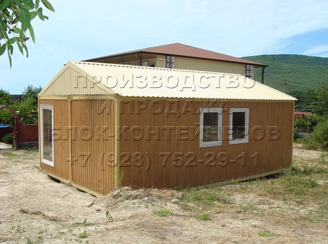 Дом из блок контейнеров в Элисте, фото №11