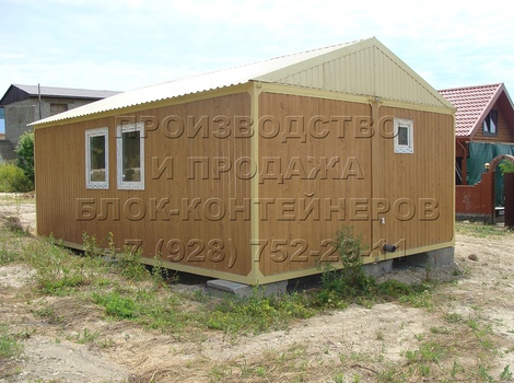Дом из блок контейнеров в Элисте, фото №13
