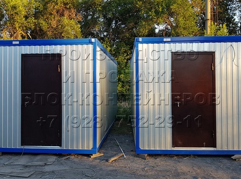 Строительный блок-контейнер в Элисте, фото №2