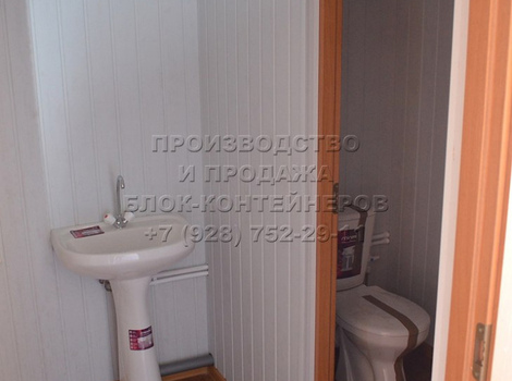 Сантехнический блок-контейнер в Элисте, фото №9