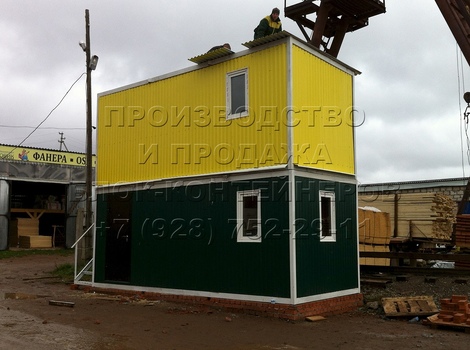 Двухэтажный блок-контейнер в Элисте, фото №13