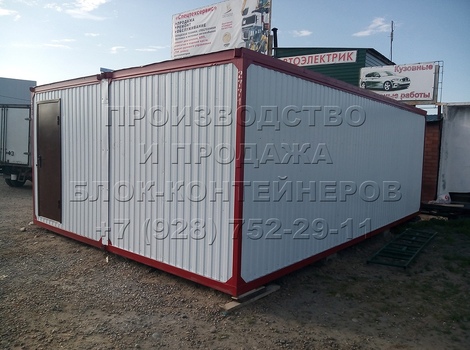 Блок-контейнер под шиномонтаж в Элисте, фото №2