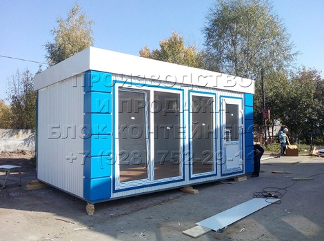 Блок-контейнер для торговли в Элисте